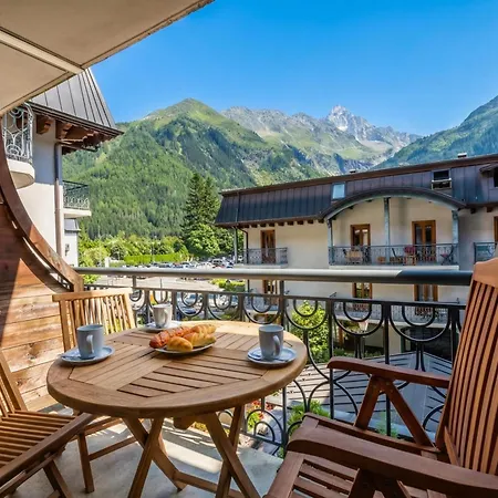 Le Cristal Mb8 Mountain View, Pool, Parking & Wifi - Happy Chamonix
