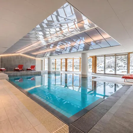 Le Cristal Mb8 Mountain View, Pool, Parking & Wifi - Happy Appartamento Chamonix